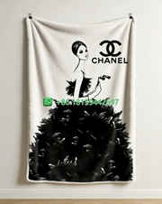 Chanel Throw Blankets
